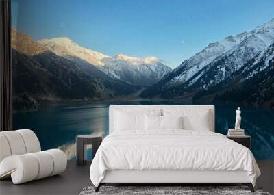 lake in the mountains Wall mural