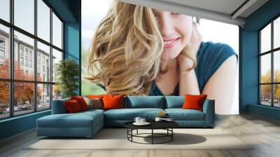 Beautiful woman  Wall mural