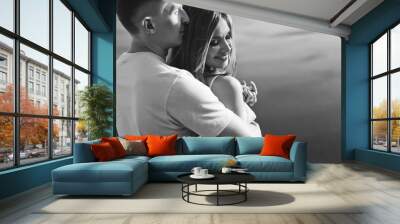 Man and woman love  Wall mural