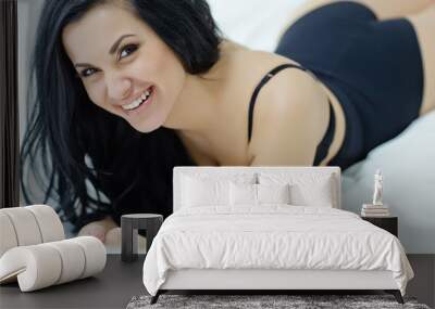 sexy woman in bed  Wall mural