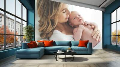 Woman and child  Wall mural