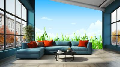 Green nature Wall mural