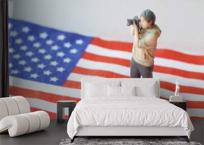 Travel throughout the United States Wall mural