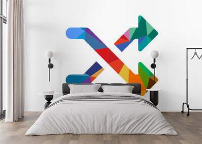 Geometric Icon Wall mural