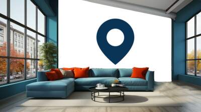 Map Point -  Transparent PNG Wall mural