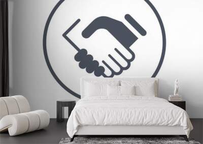 Streamline Vector Icon - 6 Colors Included Wall mural