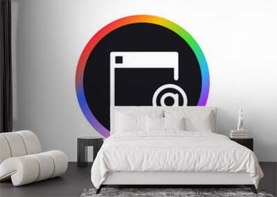 Webmail -  App Icon Wall mural