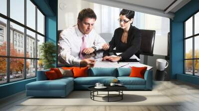 business meeting Wall mural