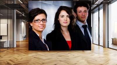 portrait of business team Wall mural