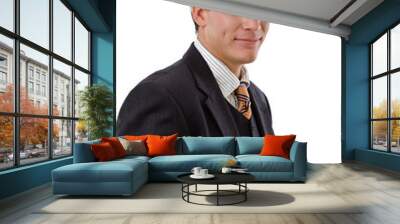 portrait of businessman Wall mural