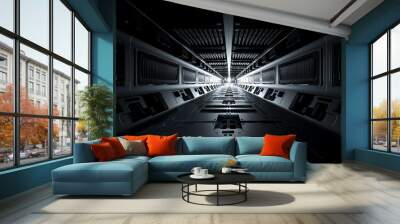 sci-fi spaceship Wall mural