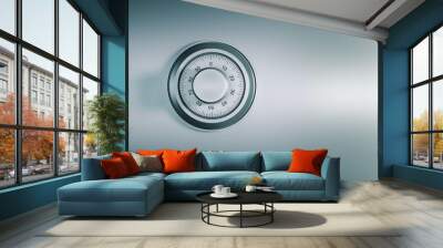 safe dial, security concept Wall mural