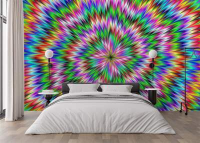 Psychedelic Swirl Wall mural