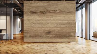 Natural brown old wood texture Wall mural