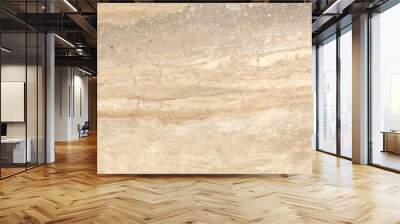 Natural travertine stone texture background. marble background. Wall mural