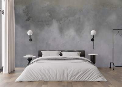 gray background old grey design on cement concrete texture wallpaper pattern Wall mural