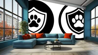 ペット保険のアイコン（Pet insurance icon）
 Wall mural