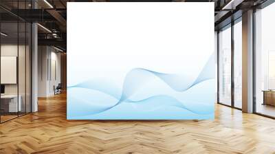 soft background blue Wall mural