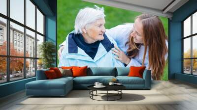 Elderly care Wall mural