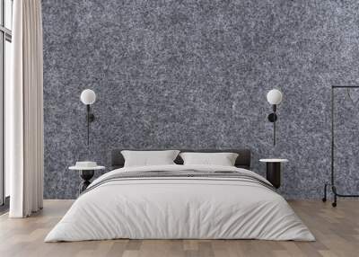 Grey felt texture background Wall mural