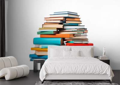 stack of books Wall mural