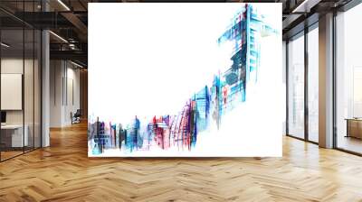 architecture Wall mural