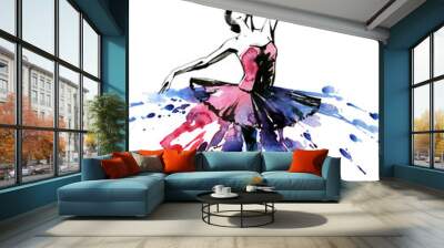 ballerina Wall mural