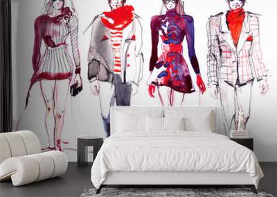 fashion Wall mural