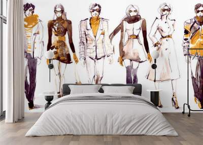 fashion Wall mural