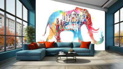 India Wall mural