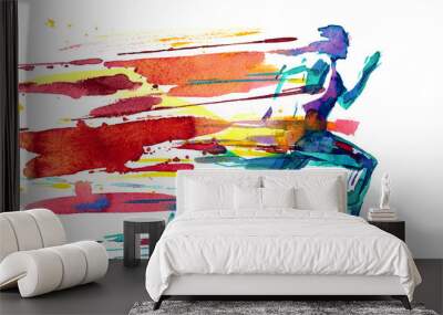 motion Wall mural