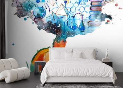 science Wall mural