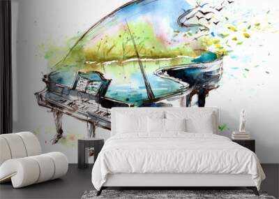 seasons of  year Wall mural