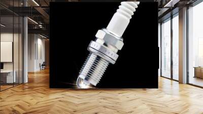 spark plug sparks Wall mural