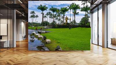 The Wailoa River State Recreation Area is a park in Hilo, on Hawaiʻi Island in the US state of Hawaii. Wall mural