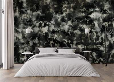 army texture camouflage modern pattern, military fabric texture Wall mural