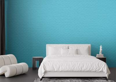 Colorful cotton paper texture, Empty space. Blue watercolor paper texture background. Wall mural