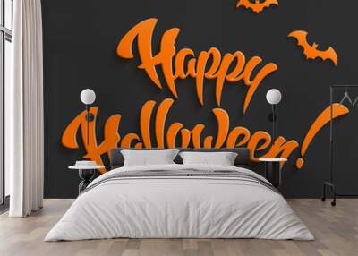 Happy Halloween Background Wall mural