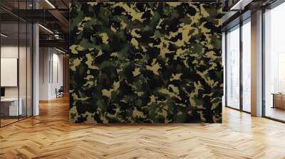 
military camouflage background, army texture Wall mural