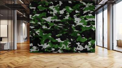 military camouflage pattern, forest design texture army background Wall mural