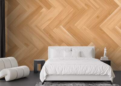 Seamless wood parquet texture. Wooden background texture parquet, laminate Wall mural