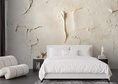 Textured Light beige putty wall background	 Wall mural