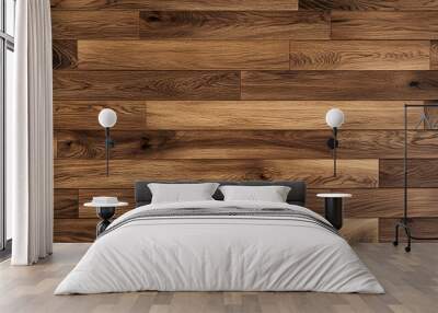 Wooden parquet floor texture Wall mural