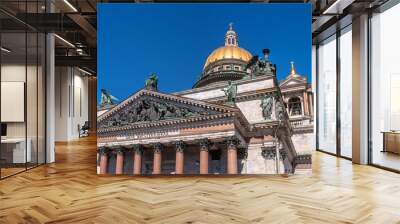 Saint Isaac's Cathedral in St. Petersburg. Russia Wall mural