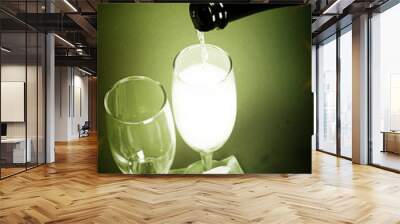 champagne Wall mural