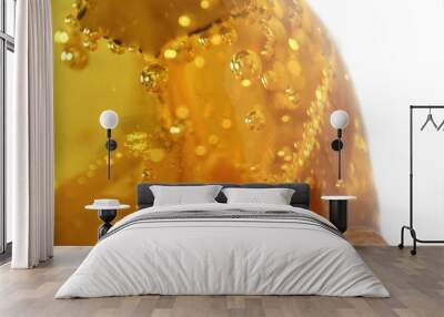 yellow background Wall mural