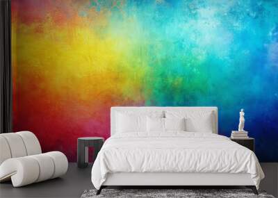 Colorful abstract background with a textured effect, vibrant, vivid, artistic, design, backdrop, pattern, wallpaper, vibrant Wall mural