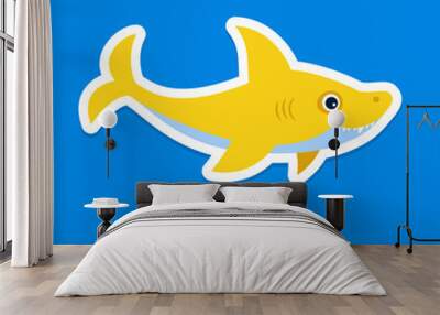 Baby shark Wall mural