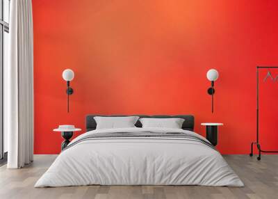 Abstract red gradient background Wall mural