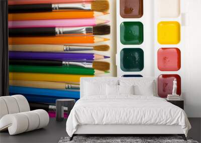 drawing tools Wall mural